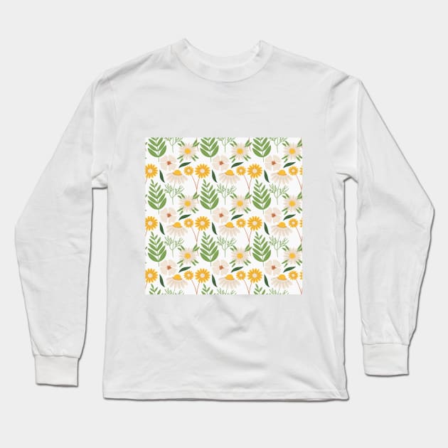 A wonderful wallpaper pattern Long Sleeve T-Shirt by AhMath